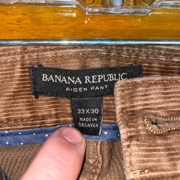 Banana Republic Brown Corduroy Pants 32x30 - Picture 3 of 4